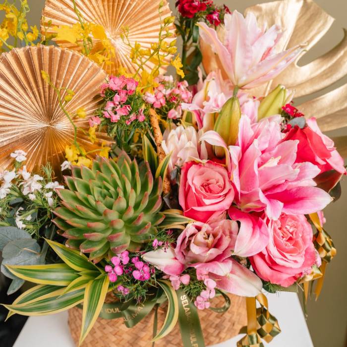 Pompidou Floral Basket