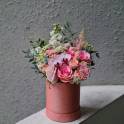 Petite Round Flower Box - Fresh Blooms