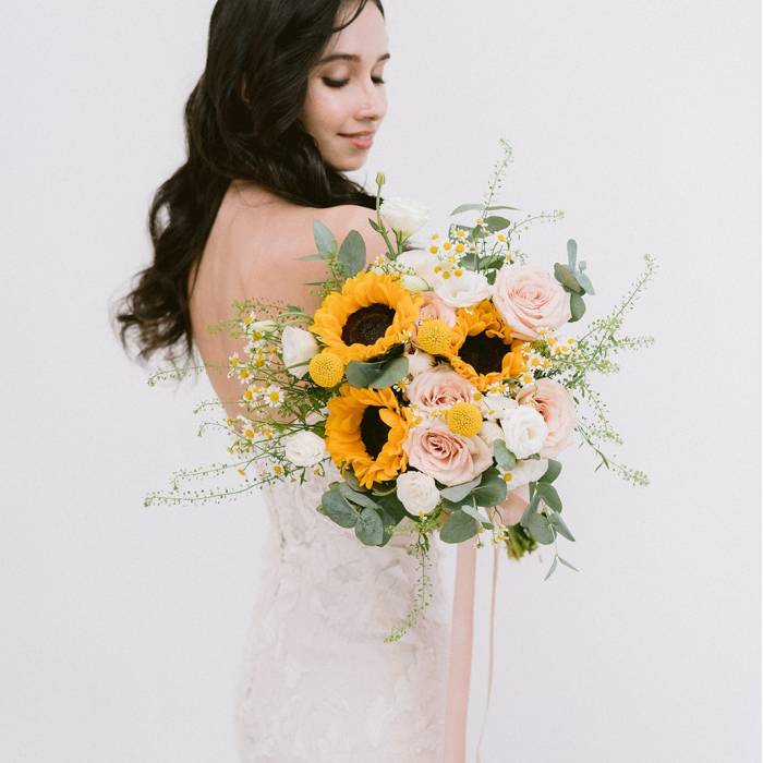 Sunflower Bridal Bouquet
