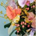 Bright and Peachy Festive Basket