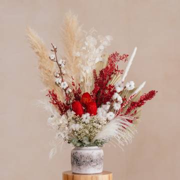 Grand Lunaria and Pampas Arrangement