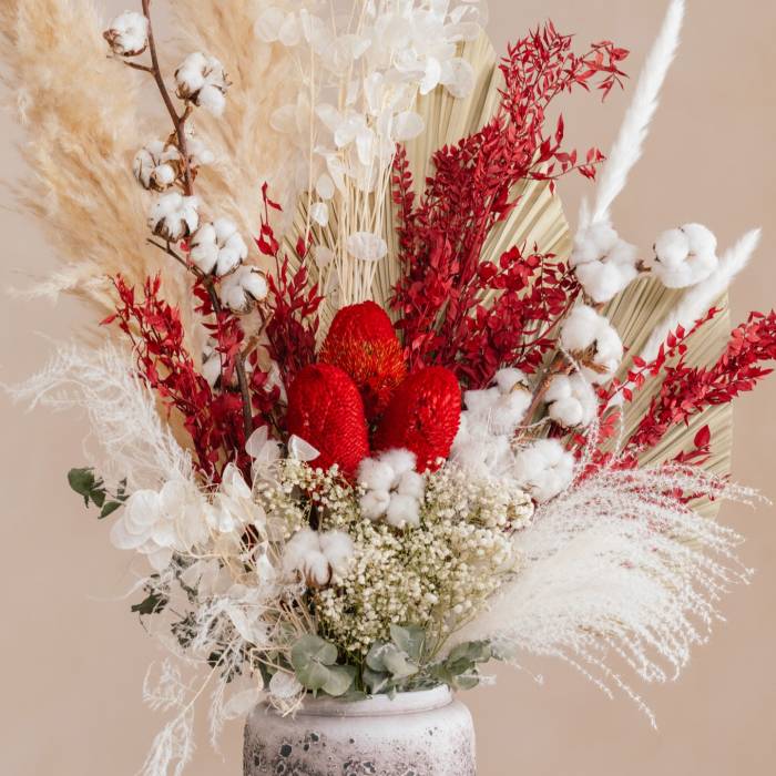 Grand Lunaria and Pampas Arrangement