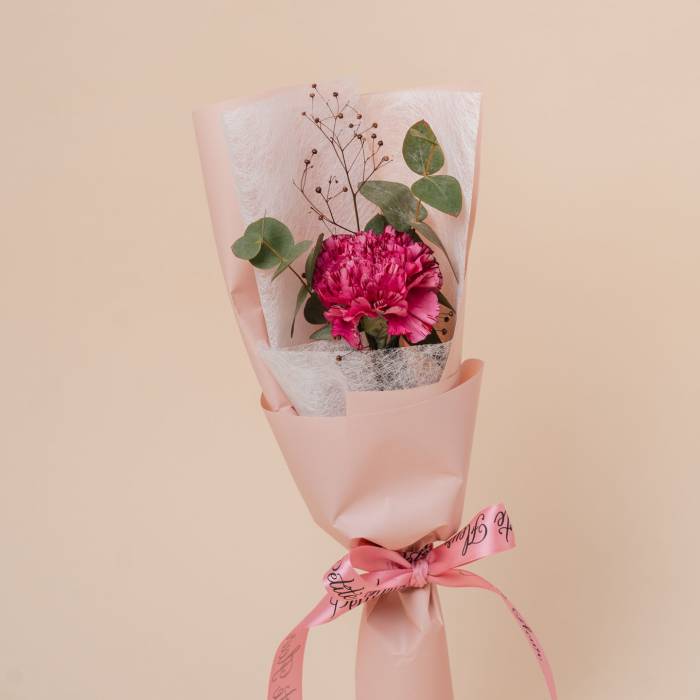 Single Stalk Carnation Bouquet