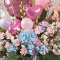 Enchanting Floral Stand
