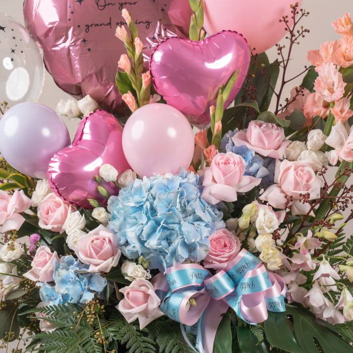 Enchanting Floral Stand