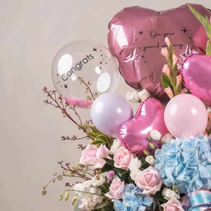 Enchanting Floral Stand