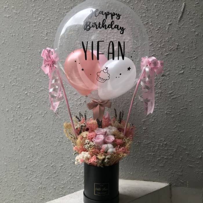Hot Air Balloon - Everlasting Flowers
