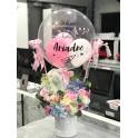 Hot Air Balloon - Jellycat Bunny and Fresh Flowers