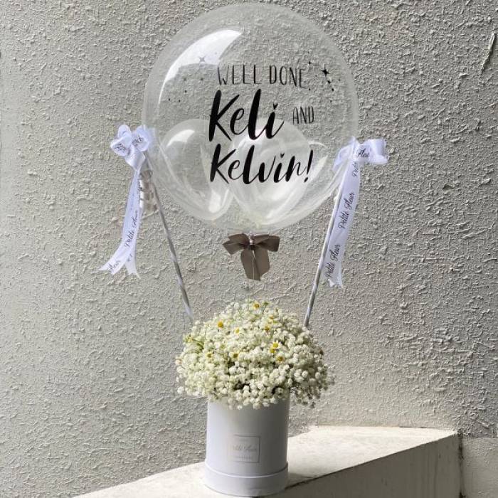 Limited Edition Baby's Breath - Hot Air Balloon