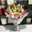 Pink Lily And James Storie Orchid Bouquet