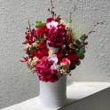 Two Tier Floral Cake