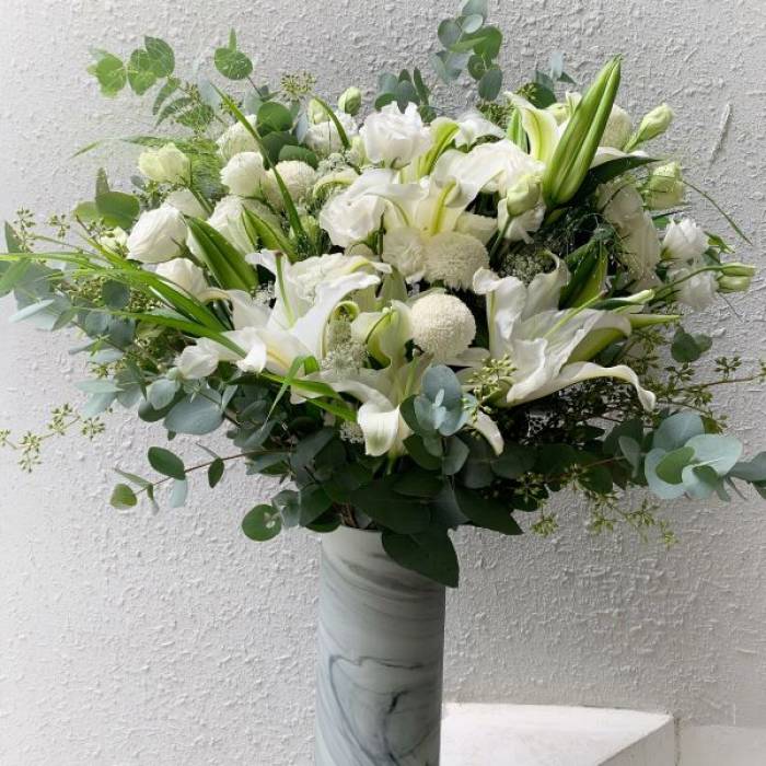 White Lily Bouquet