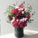 Two Tier Floral Cake