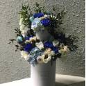 Two Tier Floral Cake