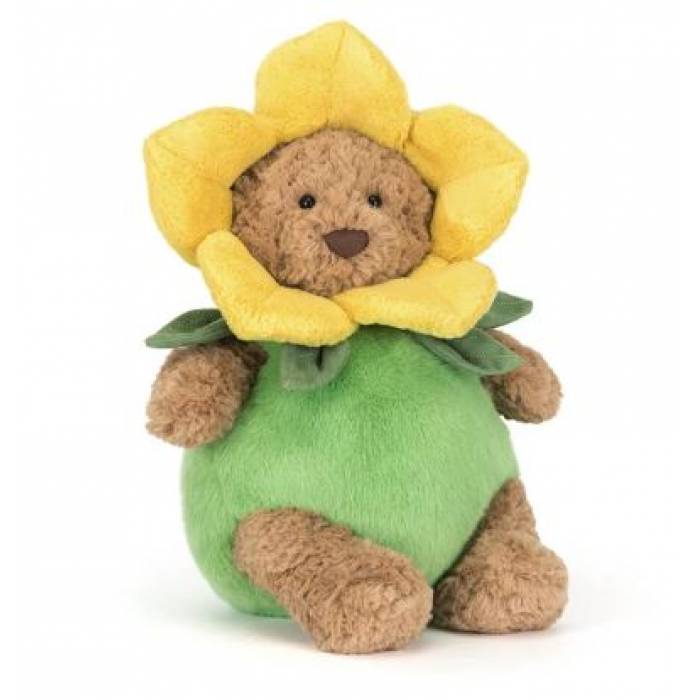 Jellycat Bartholomew Bear and Sunflower Arrangement