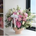 Charming Peony Vase Arrangement