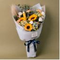 Sunflower Graduation Bouquet