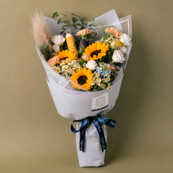 Sunflower Graduation Bouquet