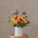 Spring Garden Rose and Daisy Flower Box