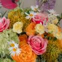 Spring Garden Rose and Daisy Flower Box