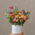 Spring Garden Rose and Daisy Flower Box
