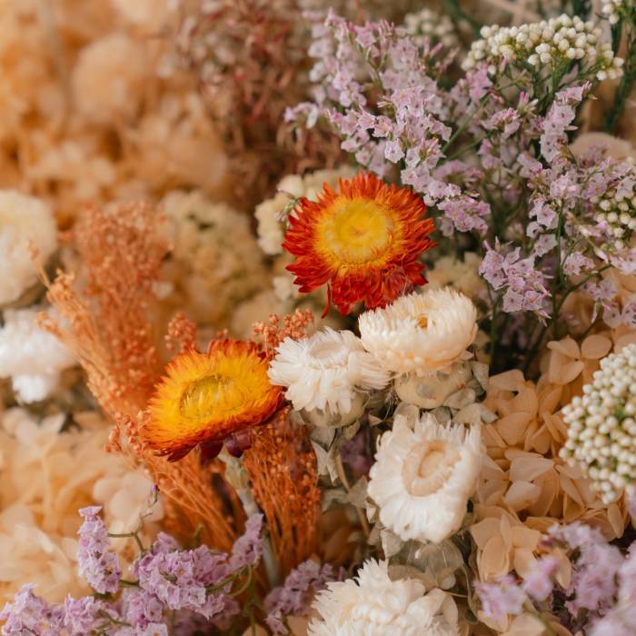 Grand Preserved Flower Display