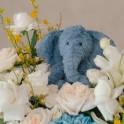 Jellycat Elephant Fuddlewuddle and Lily Floral Box
