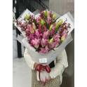Pink Lily And James Storie Orchid Bouquet