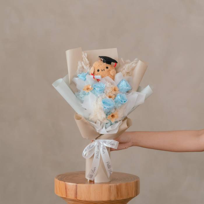 Preserved Roses Graduation Bouquet