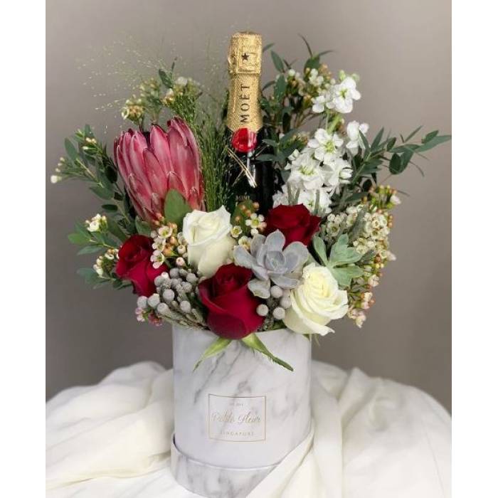 Queen of Hearts with Moet & Chandon Imperial