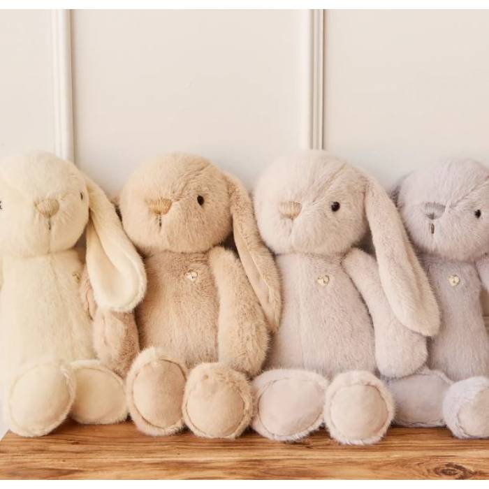 Hot Air Balloon - Jellycat Bunny and Fresh Flowers