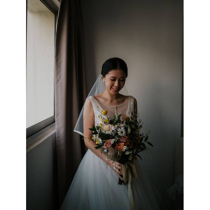 Tangerine Twilight Bridal Bouquet