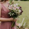 Vows in Velvet Bridal Bouquet