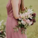 Vows in Velvet Bridal Bouquet