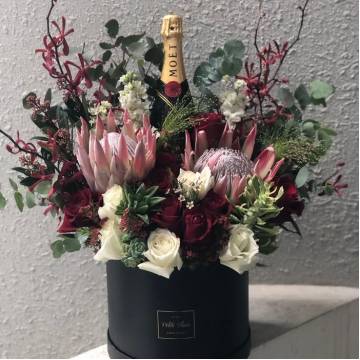 Queen of Hearts with Moet & Chandon Imperial