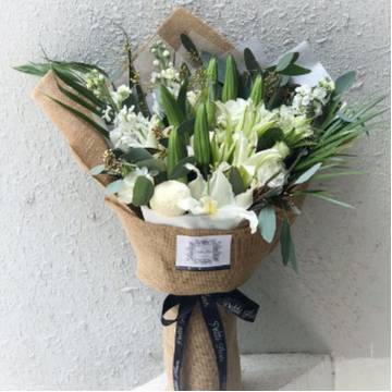 White Lily Bouquet
