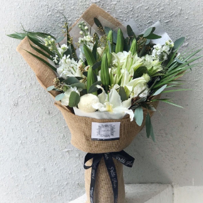 White Lily Bouquet