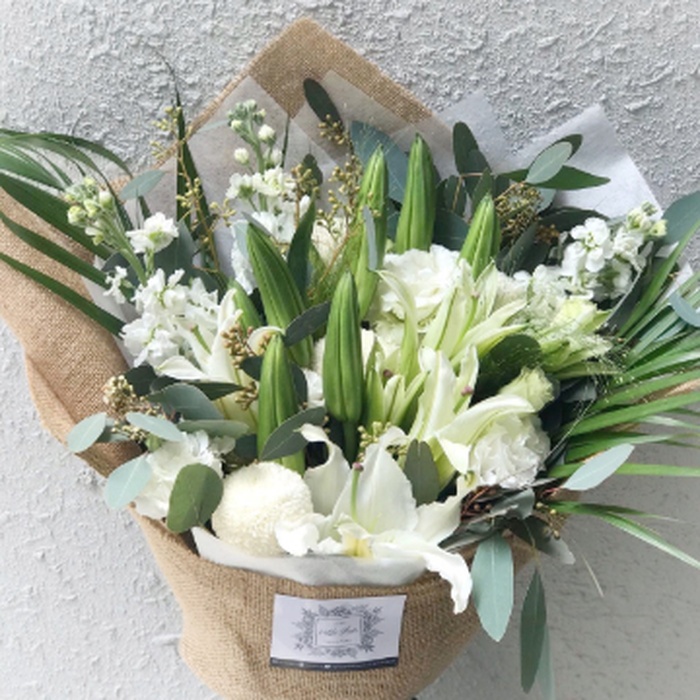White Lily Bouquet