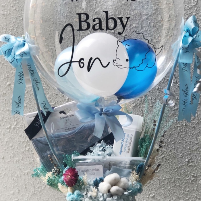 Hot Air Balloon - Baby Gift Set