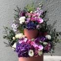 Two Tier Floral Cake