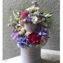Two Tier Floral Cake