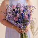 Lilac Hyacinth and Tulip Bouquet