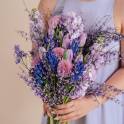 Lilac Hyacinth and Tulip Bouquet