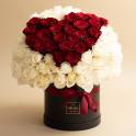I Heart You Rose Box
