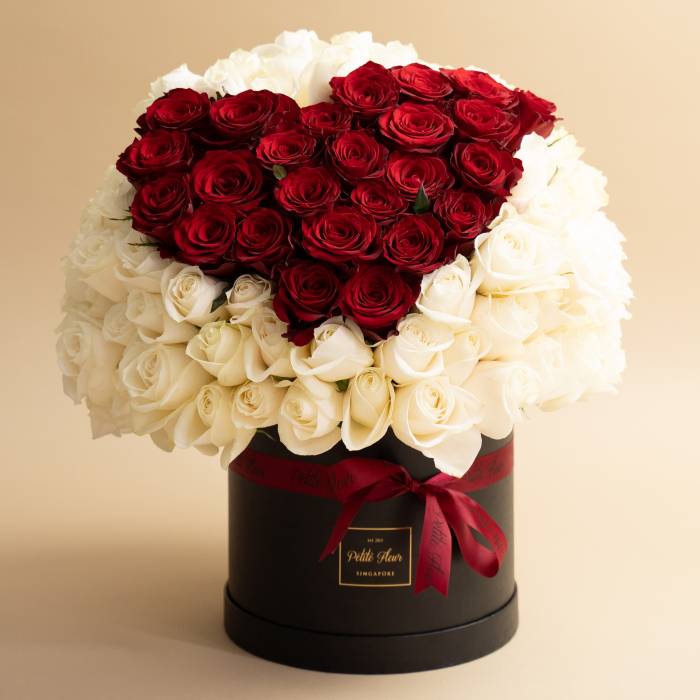 I Heart You Rose Box