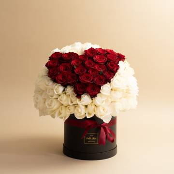 I Heart You Rose Box