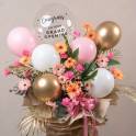 Whimsical Floral Stand