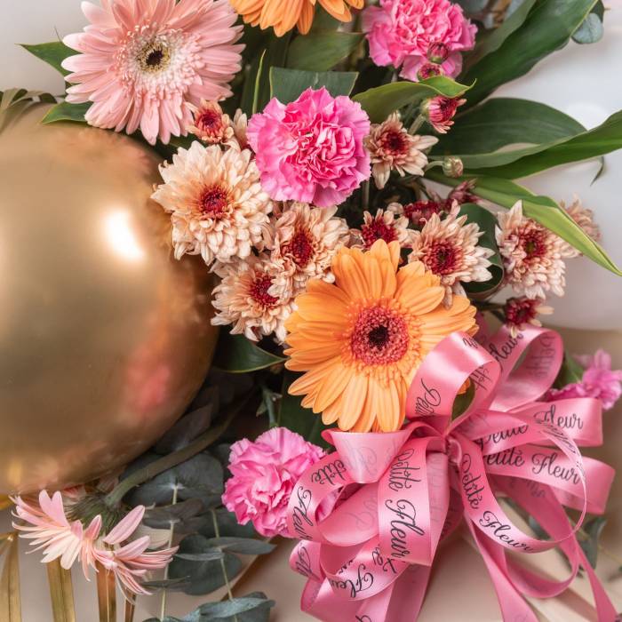 Whimsical Floral Stand