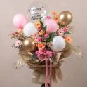 Whimsical Floral Stand
