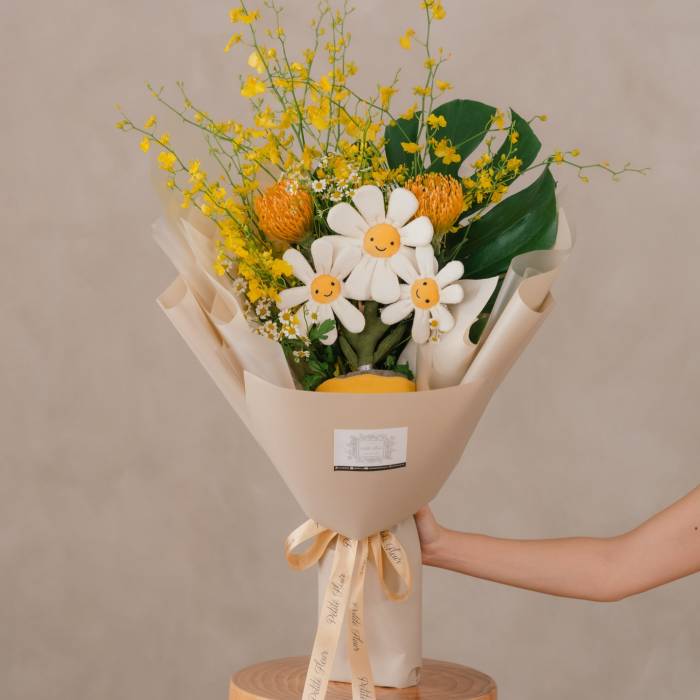 Jellycat Amuseable Daisy & Pinchusion Bouquet